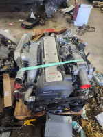 1JZ-GTE VVTi with transmission + parts