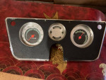 1967 - 1972 Full Cluster and extra NEW bezel