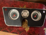 1967 - 1972 Full Cluster and extra NEW bezel