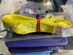New Heavy Duty Rust Resistant 2800 Lb. Tow Strap