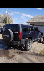 Hummer H3 PARTS, LED lights, stereo, OEM lights, rear door skins