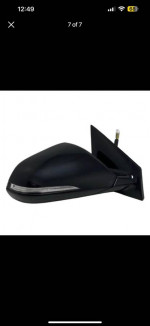 Side Mirror for 2015-2017 HYUNDAI SONATA with Bsm Memory Power PASSENGER SIDE