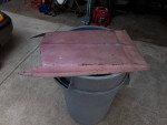 Ford hood scoop