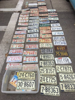 Old NEBRASKA/IOWA Vintage License PLATES