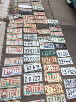 Old NEBRASKA/IOWA Vintage License PLATES