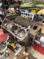 MOPAR 440 ENGINE with HEADS STD BORE