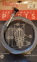 Holley Choke Control Cable