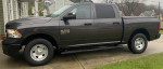 OEM 86 INCHES LONG 2022 Black Dodge Ram 1500 Side Rails/Steps