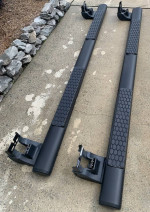 OEM 86 INCHES LONG 2022 Black Dodge Ram 1500 Side Rails/Steps