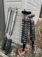 USED- Halolifts adjustable 2.5 aluminum struts and rear shocks kit Fits 2015-202