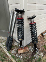 USED- Halolifts adjustable 2.5 aluminum struts and rear shocks kit Fits 2015-202