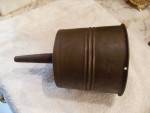 Antique Oil Can & Metal Funnel
