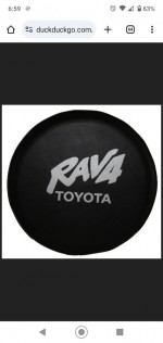 RAV4 soft spare tire cover New