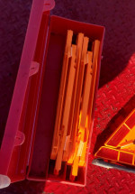 REFLECTOR FLARES 3 PIECE SET & CASE MIRO-FLARE 219