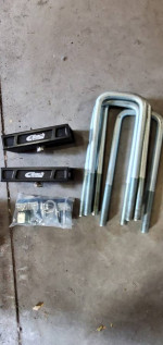 Tacoma---Eibach  1"  Lift blocks with U bolts and nuts