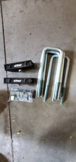Tacoma---Eibach  1"  Lift blocks with U bolts and nuts