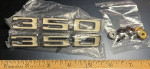 1968 Camaro 350 emblems