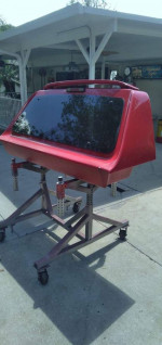 1980-1996 Ford Pickup Truck RAZOR Back Cab Extension Fiberglass SHELL