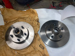 Disc Brake Rotor and Hub Assembly fits 87-95 Chevrolet LLV--I4