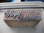 Royal Monaco name plate