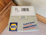 Vintage NOS NAPA #4537 Sealed Beam Light Bulb 13 Volts