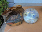 Lot Of 8 Vintage Sealed Beam Headlamp Bulbs Tested 12 Volt & 6 Volt