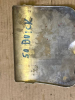 1950 BUICK GAS DOOR COVER--F29