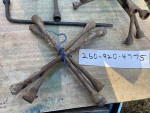 Group of 9 Lug Wrenches