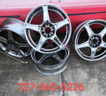 4 American Racer Wheels