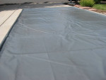 Garage Floor Mat - Under Car / Raised Edge