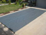 Garage Floor Mat - Under Car / Raised Edge