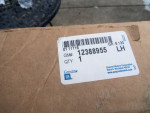 NEW GM DRIVERS SIDE FRONT FENDER, CHEVY ASTRO, GMC SAFARI VAN