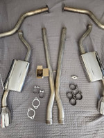 Fast Intentions Q50 3.7L CatBack Exhaust polished