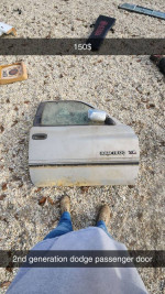 2nd generation dodge ram 1500 passenger door