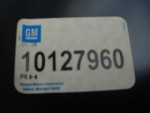 1989 -1996 Grand Prix : right 1/4 panel coupe ; OEM GM part # 10127960
