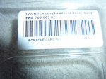 PORSCHE Official Tow Hitch Cover and Lanyard