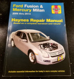 Haynes Manual for 06 to 14 ford fusion or mercury milan