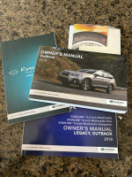 Subaru Outback Owners Manual