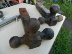 class 3 trailer triple ball hitch mount