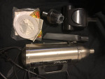 AutoSport 500w car vacuum with attachments and bags