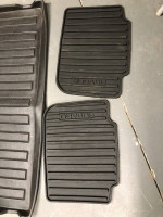 Subaru Outback trunk mat rear floor mats