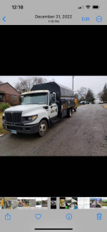 2012 international chipper truck