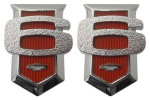 CHEVYII NOVA 62/65 FENDER EMBLEM (NEW)