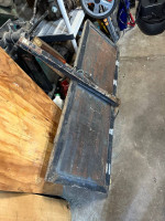 2" rear hitch cargo carrier with tie downs and lights