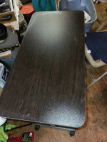Working adjustable table