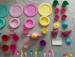 Kitchen Toys for Kids, plates forks spoons….etc