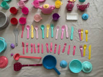 Kitchen Toys for Kids, plates forks spoons….etc