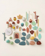Wooden forest and creatures, toys for toddlers