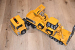 Bruder Toys Man TGA Low Loader Truck With JCB Backhoe Loader