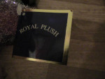 Vintage Royal Plush Toys-Sitting Cock Bird-6 1/2" Tall